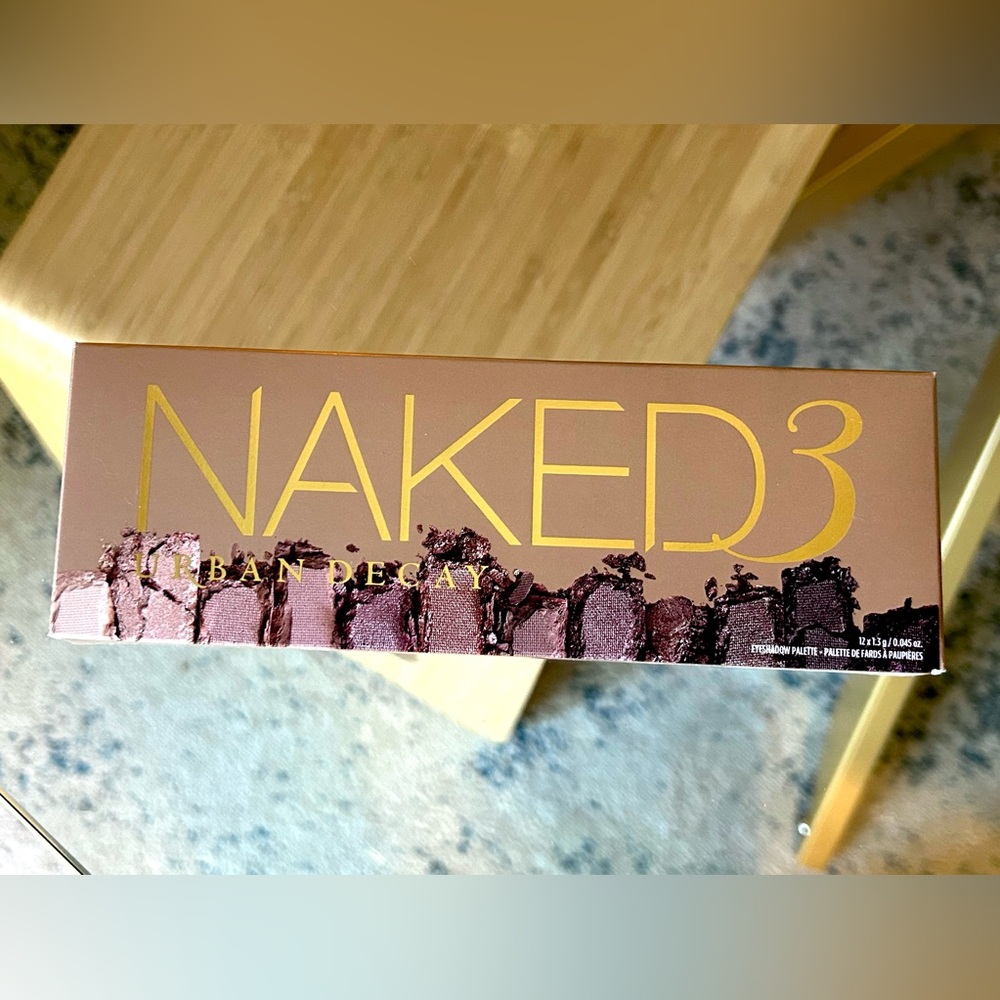 nude 3 palette, urban decay